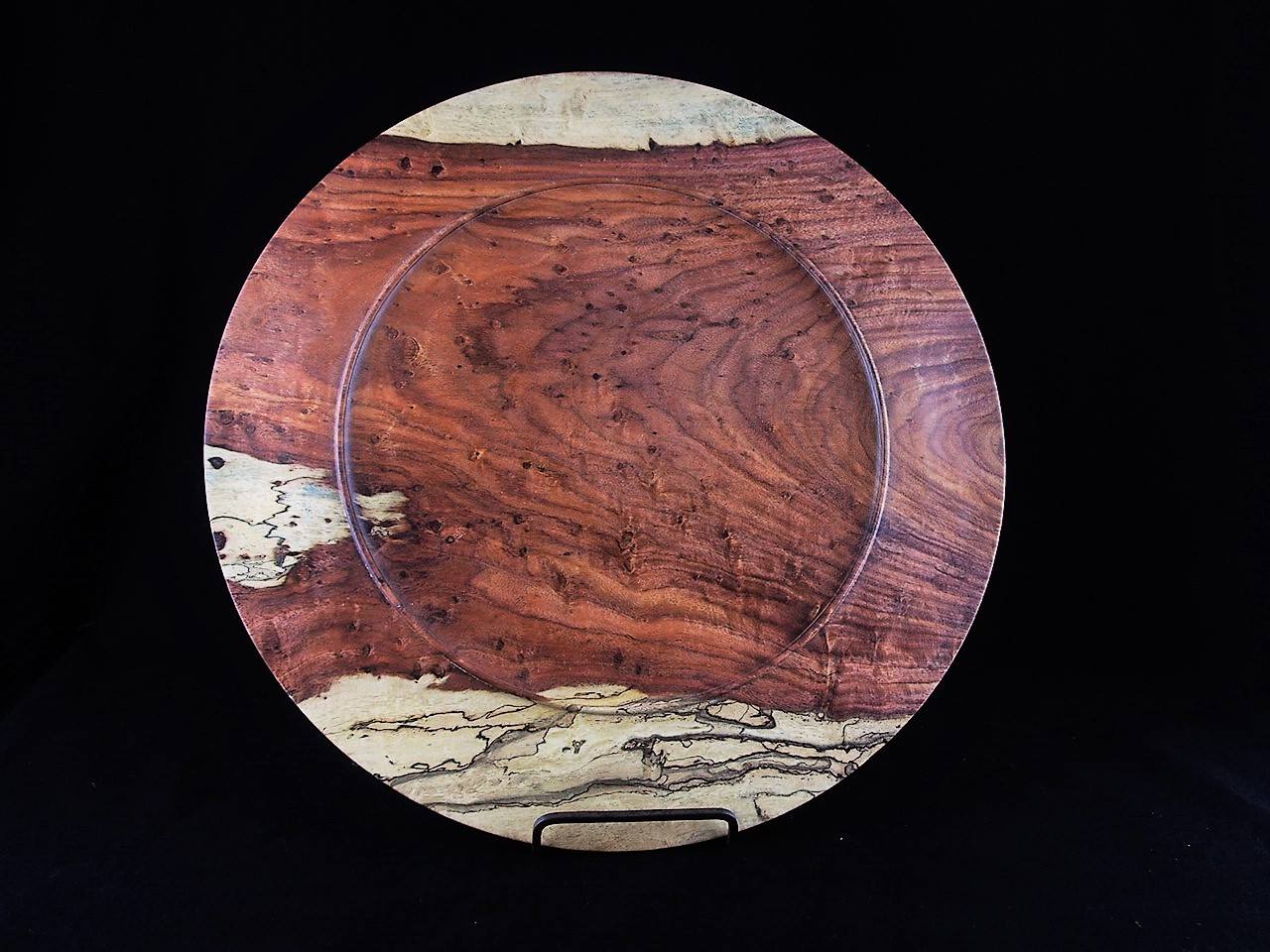 Granadillo Wood: 16" diameter platter