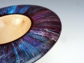 Maple Bowl with Painted Rim
